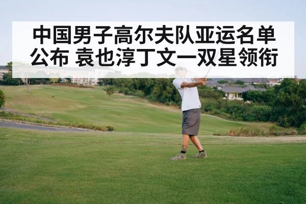 中国男子高尔夫队亚运名单公布 袁也淳丁文一双星领衔